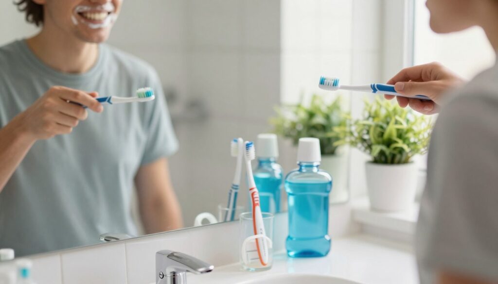 dental hygiene routine dental hygiene routine