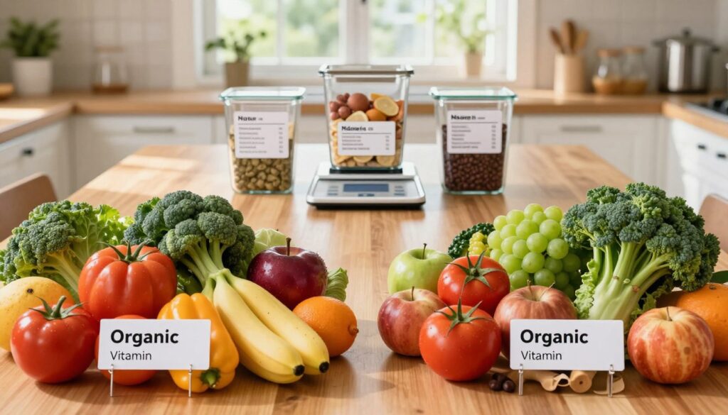 organic food nutrition comparison organic food nutrition comparison